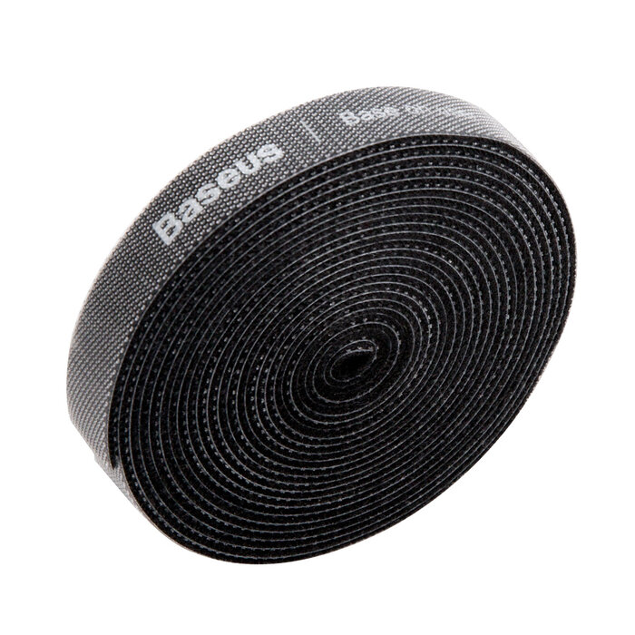 Baseus Klittenband 3 meter Zwart