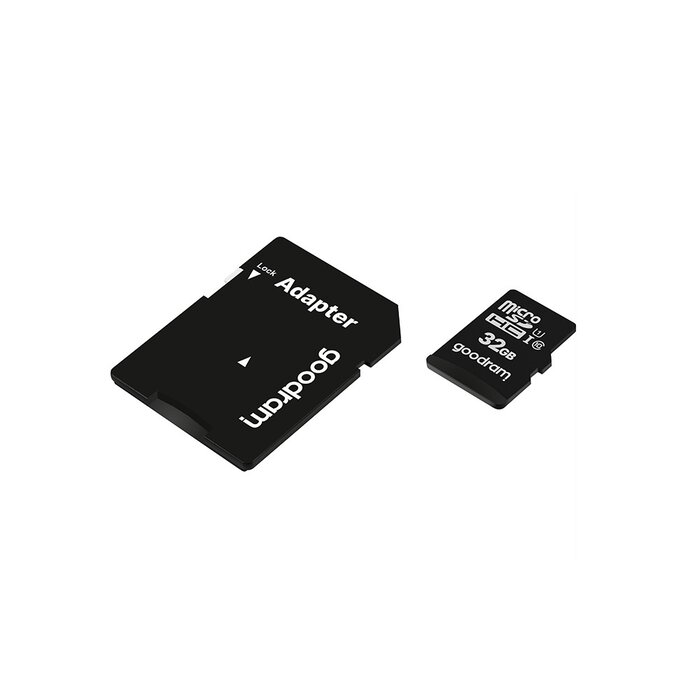 Goodram 32 GB microSDHC  Class 10 UHS-I geheugen kaart + SD Adapter