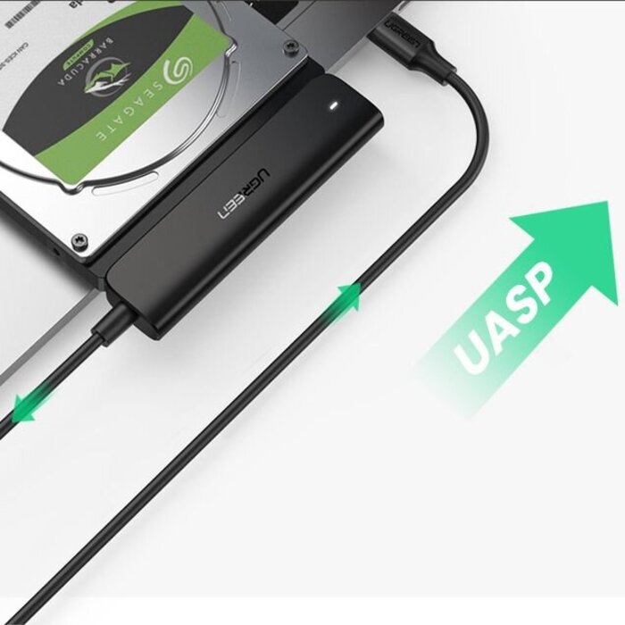 Ugreen USB-C naar Sata 2.5" HDD + SSD adapter