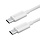 USB-C naar USB-C kabel  1 meter 10 Watt - wit