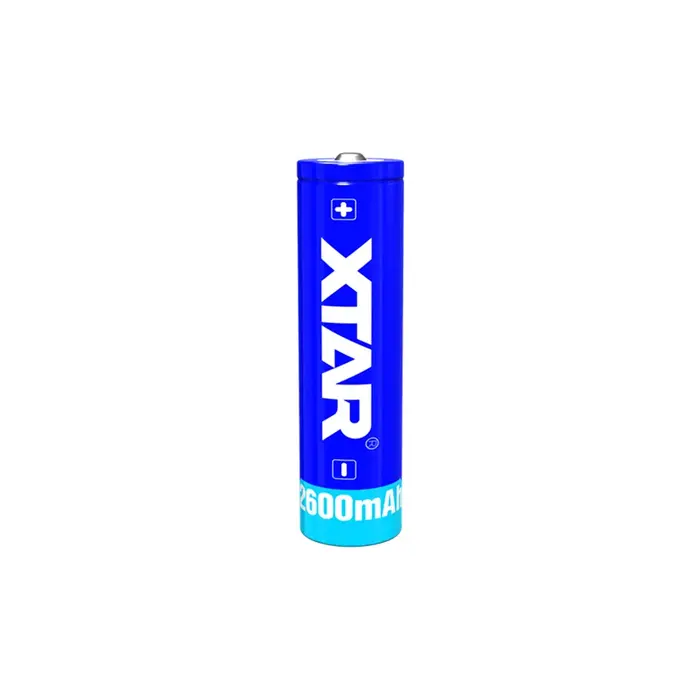 XTAR   18650 2600mAh Oplaadbare Li-ion Batterij