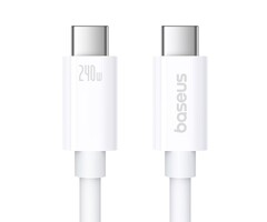 Baseus USB-C naar USB-C Kabel 2 meter USB4  Superior Series 2 240W Wit