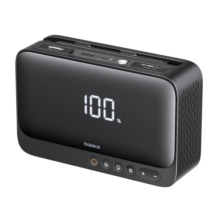 Baseus Baseus Super Energy Series 4-in-1 Jumpstarter 600A met Powerbank, Compressor en Zaklamp