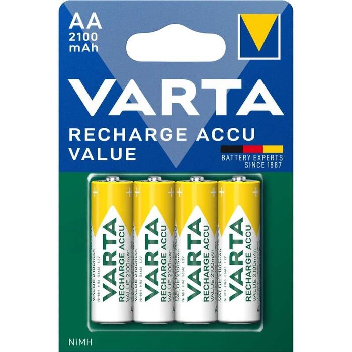 Varta VARTA AA oplaadbare batterijen 2100mah -4 stuks