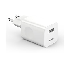 Baseus Quick Charge 3.0 USB-A  Lader 24W - Wit