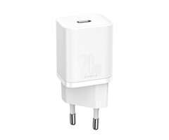Baseus 20W Snellader met Power Delivery USB-C - Wit