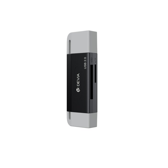 Devia kaartlezer 2in1 USB-A en USB-C