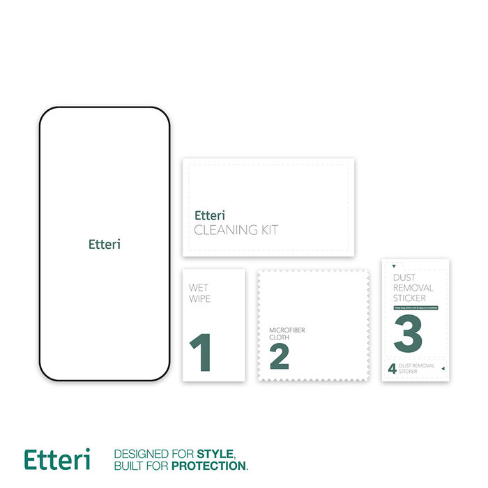Etteri Screenprotector voor Samsung Galaxy A35 5G – 9H Hardheid Gehard Glas – Ultradun