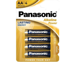 Panasonic 4 x AA Penlite  batterijen
