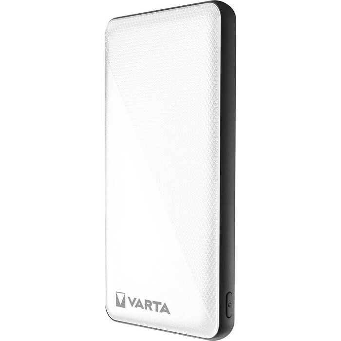 Varta Energy Powerbank 10.000 mAh – USB-C en 2x USB-A Uitgangen – Wit