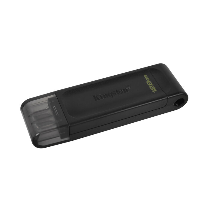 Kingston 128 GB DataTraveler 70 USB-C 3.2 Gen 1 Flash Drive – Compacte en Snelle Opslagoplossing