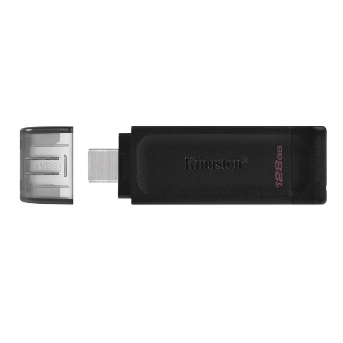 Kingston 128 GB DataTraveler 70 USB-C 3.2 Gen 1 Flash Drive – Compacte en Snelle Opslagoplossing