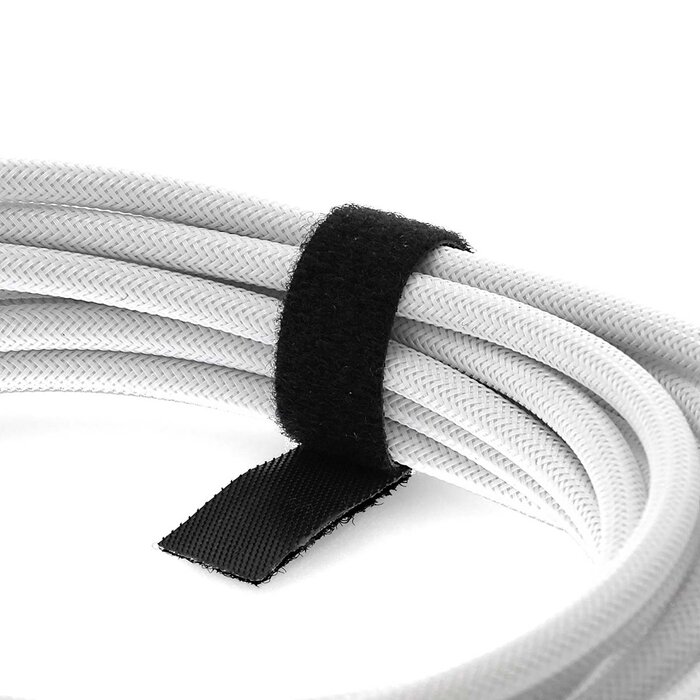Nedis Klittenband Kabelbinder Rol, Herbruikbaar, 9,1 meter, 16 mm breed, Zwart