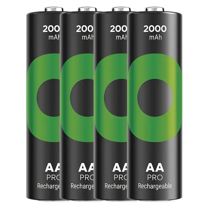 GP 2000 mAh ReCyKo  Pro  AA oplaadbaar 4 stuks