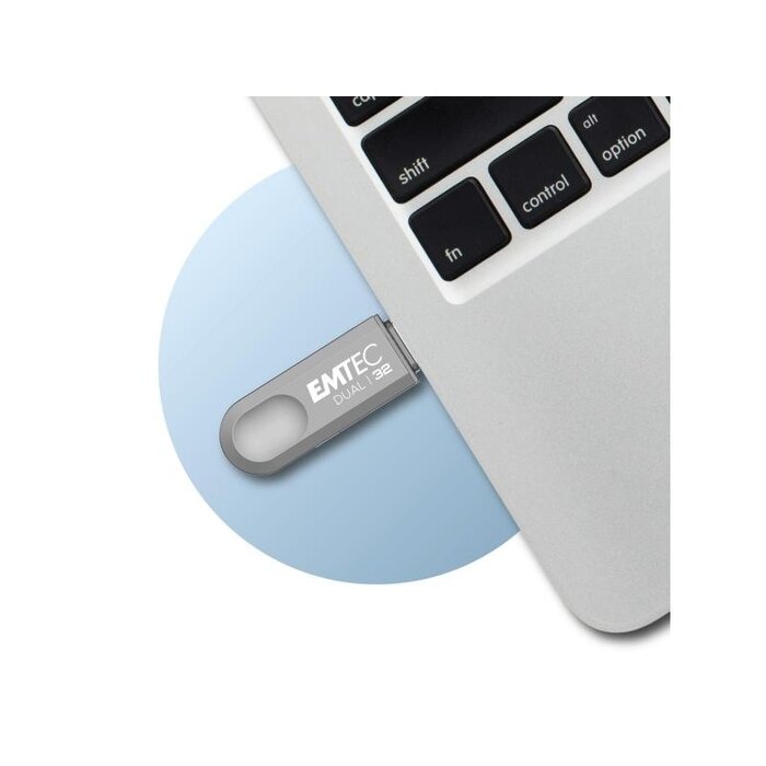 Emtec 32GB USB-Stick USB-A en USB-C
