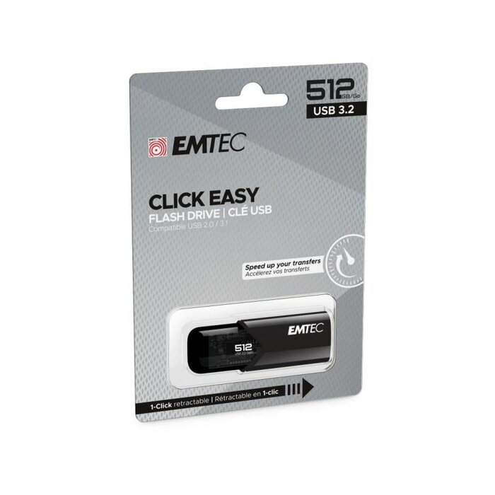 Emtec 512 GB USB-Stick  Click Easy
