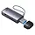 Lite Series SD en TF Geheugenkaartlezer USB 3.0 – Compacte en Snelle Kaartlezer voor SD, SDHC, SDXC, MMC, RS-MMC, Micro SD, Micro SDHC, Micro SDXC Kaarten
