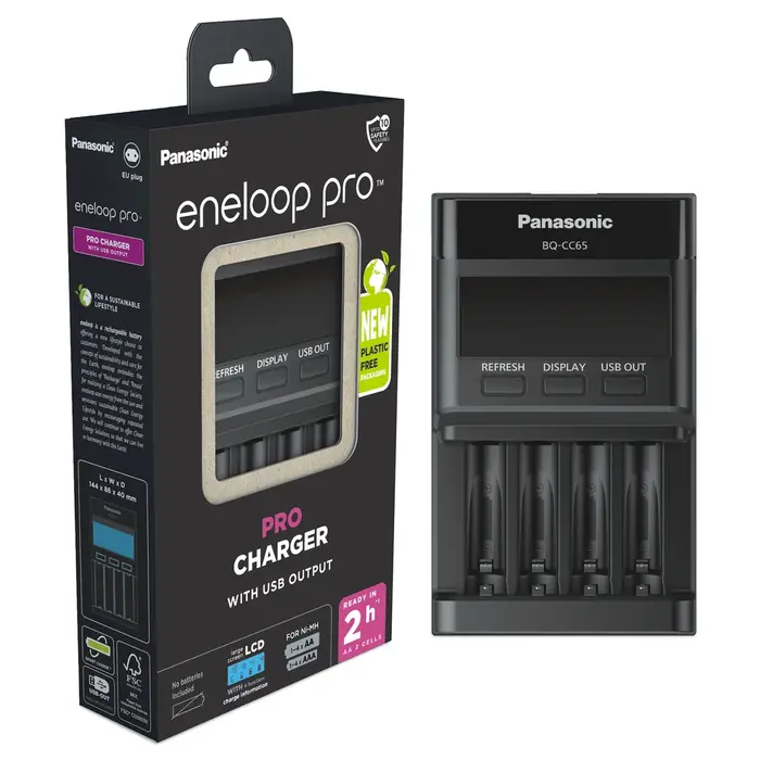 Eneloop Batterijlader Pro BQ-CC65 Eneloop