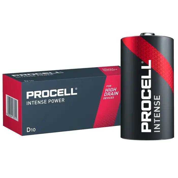 Procell D - LR20 Alkaline batterijen 10 stuks Procell  Intense