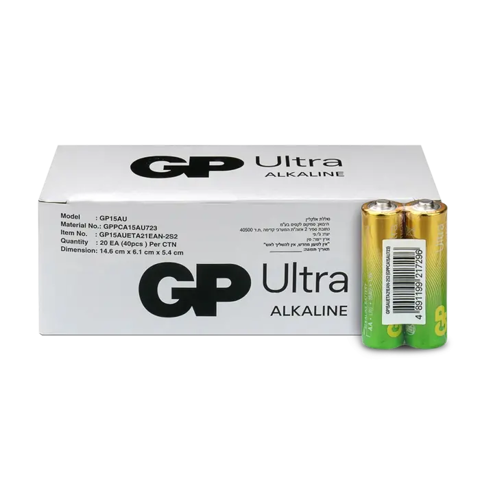 GP Batteries AA Ultra alkaline 40 stuks