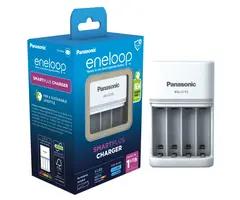 Eneloop Batterij snellader Eneloop BQ-CC55E Wit