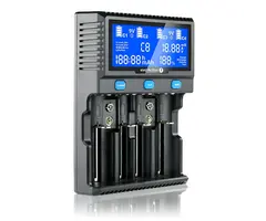 EverActive Professionele Batterijlader voor Li-ion en Ni-MH