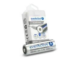 EverActive 18500  3.7V Li-ion 2100mAh  oplaadbaar USB-C  batterij