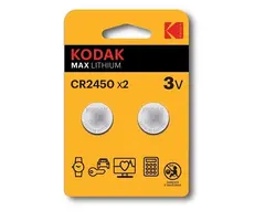 Kodak CR2450 Knoopcel Batterijen  2 stuks