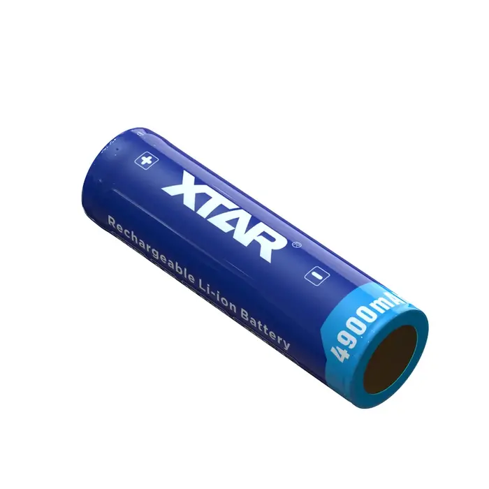 XTAR 21700 - 4900mAh 10A Beschermde Oplaadbare Lithium-Ion Batterij met Button Top