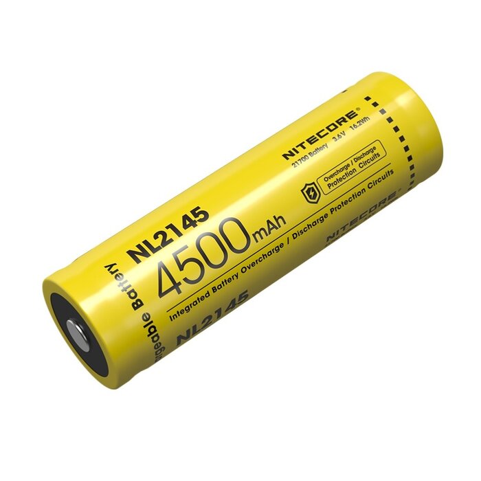 Nitecore 21700 Li-ion Oplaadbare Batterij (NL2145) – 4500 mAh
