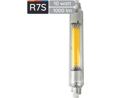 Avide R7S LED Lamp 10W - Warm Wit 3000K - 118mm - 1000lm