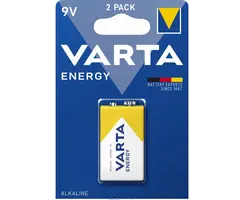 Varta 9V alkaline batterij Energy