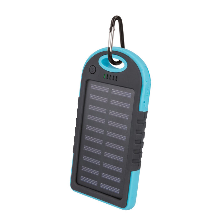 Setty Solar Powerbank 5.000 mAh - Blauw