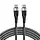 USB-C naar USB-C  kabel 60 Watt 1 meter grijs
