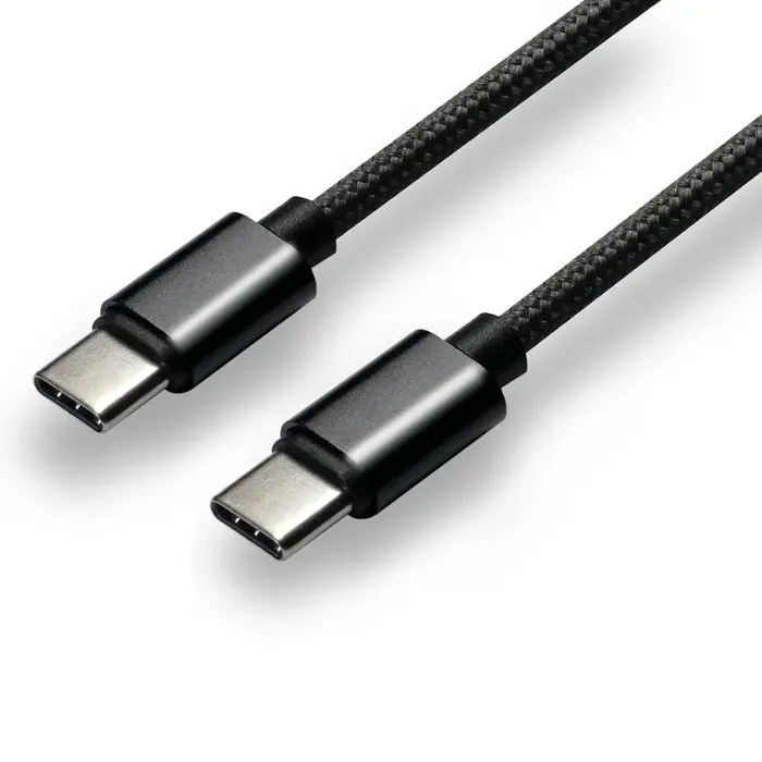everActive USB-C naar USB-C  kabel 60 Watt 1 meter zwart