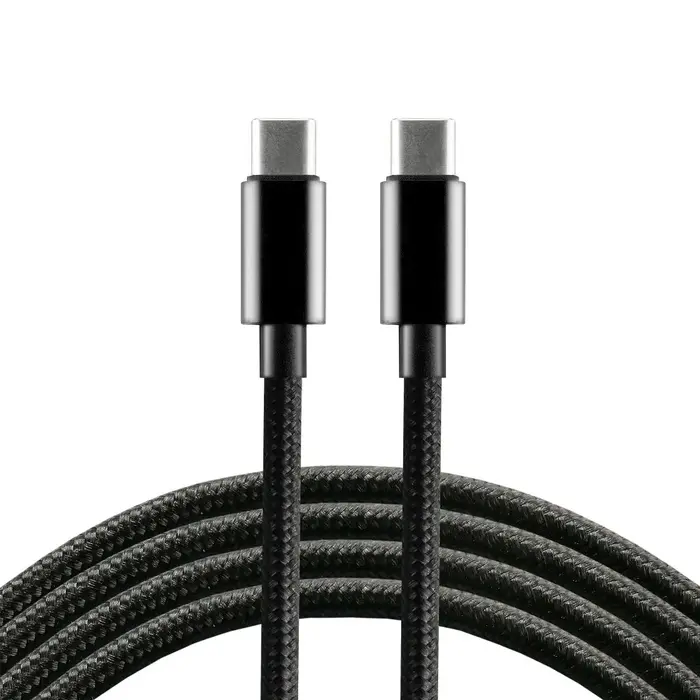 everActive USB-C naar USB-C  kabel 60 Watt 1 meter zwart