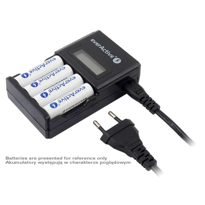 EverActive Batterijlader voor AA en AAA batterijen NC-450