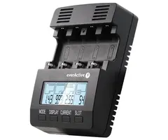 EverActive Professionele Batterijlader voor AA/AAA Ni-MH Batterijen