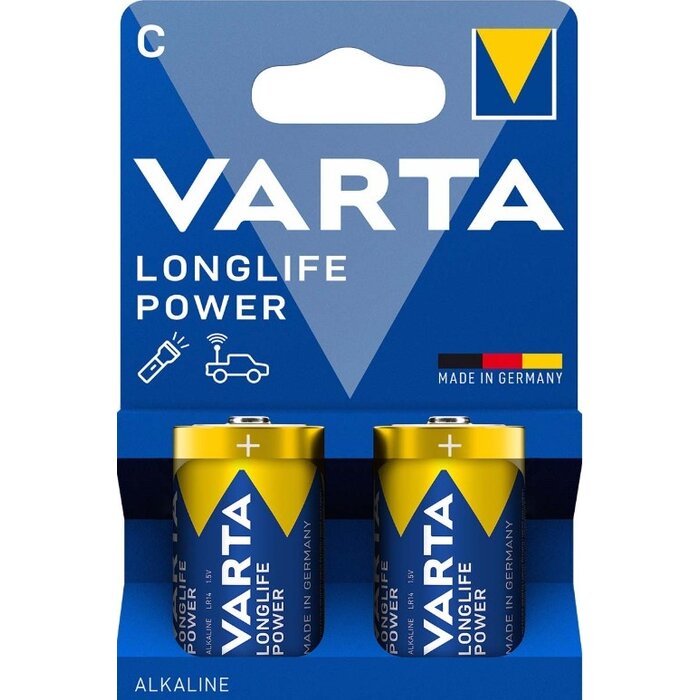 Varta 2 x C - LR14 batterij Longlife Power