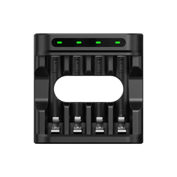 XTAR L4 Universele Batterijlader voor AA/AAA 1,5V Li-ion en 1,2V NiMH Batterijen