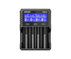 XTAR Batterijlader VX4 - 4-Slots Universele Lader