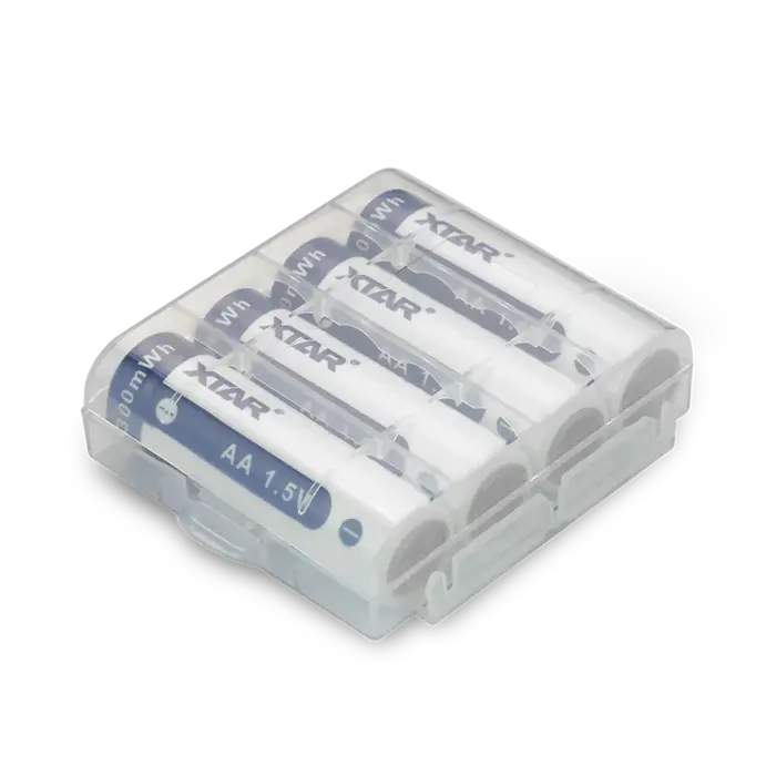 XTAR AA 1,5V Li-ion Oplaadbare Batterij – 4 Stuks – 2000mAh - 3300 mWh