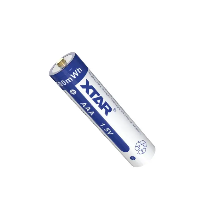 XTAR AAA Li-ion Oplaadbare Batterijen – Set van 4 – 750mAh (1200mWh) – Met Bescherming tegen Overladen en Kortsluiting