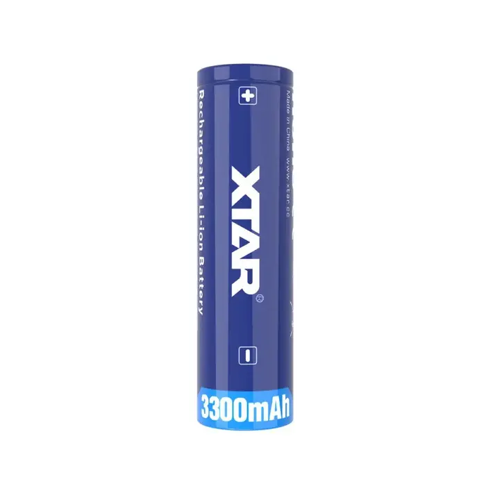 XTAR 18650 Li-ion Oplaadbare Batterij – 3,6V 3300mAh – Met Beschermingscircuit