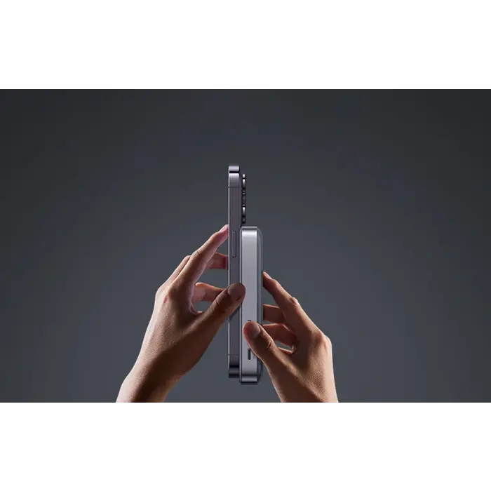 Ugreen Draadloze Powerbank – 10000mAh – MagSafe Compatibel – Opvouwbare Standaard