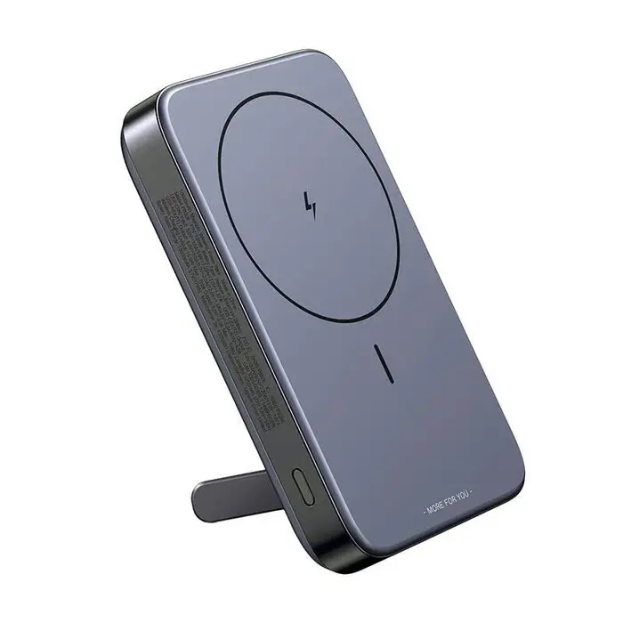 Ugreen Draadloze Powerbank – 10000mAh – MagSafe Compatibel – Opvouwbare Standaard