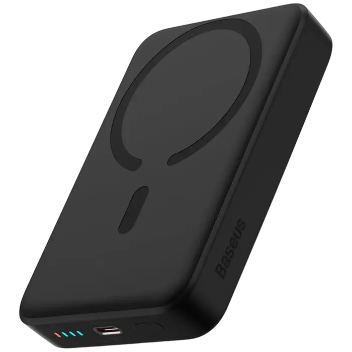 Baseus Baseus Magnetic Portable Charger – 10000mAh Draadloze Powerbank – 20W Snelladen – MagSafe Compatibel