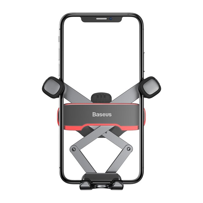 Baseus Baseus Universele Auto Telefoonhouder voor Ventilatierooster – Geschikt voor 4.0–6.0 inch Smartphones – Stevige Grip