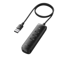 Ugreen USB 3.0 Hub – 4 Poorten – CM416 - 5Gbps – 1m Kabel