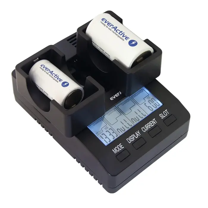 EverActive EverActive C/D Adapter voor NC-3000 Lader – Geschikt voor HR14 (C) en HR20 (D) Batterijen​